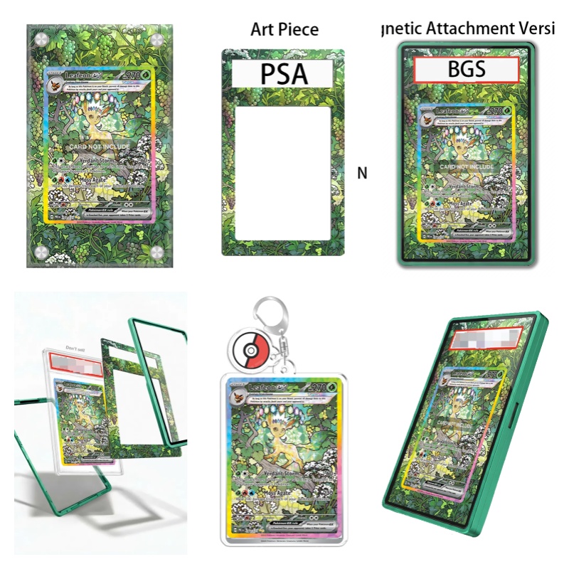 Display Case Acrylic - Présentoir d'art pour cartes Pokémon Prismatic