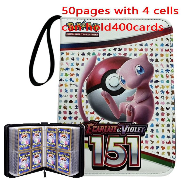 Pokemon Binder Card - NOUVEAU 400 PIÈCES Album de collection