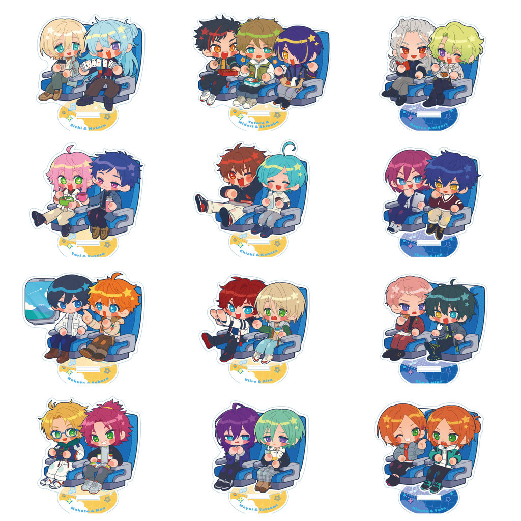 Action Figure Stand - Ensemble Stars Figurines de présentation en