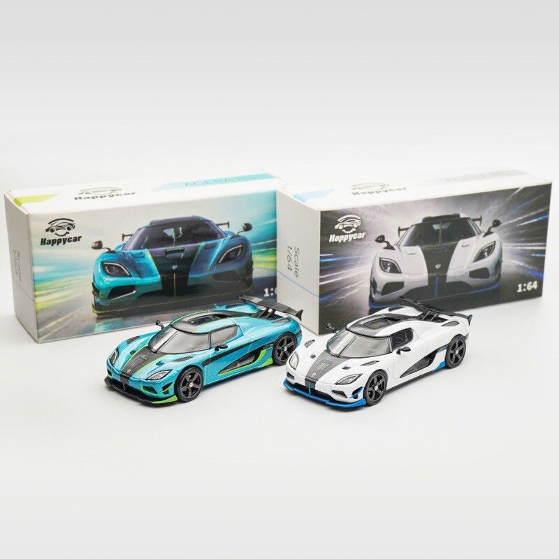 Die Cast Car 1 64 - Modèle de voiture miniature Happy Car