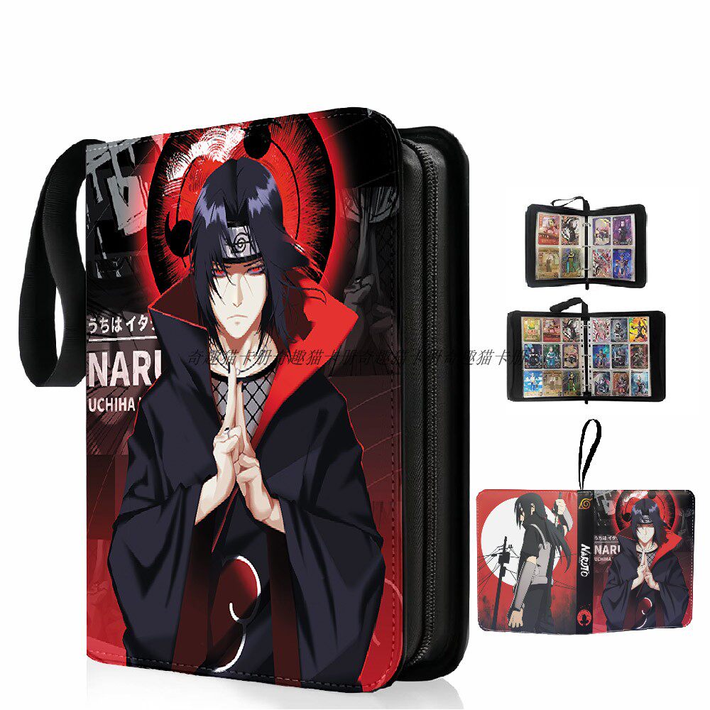 Trading Card Binder - Classeur de cartes NARUTO, porte-cartes à