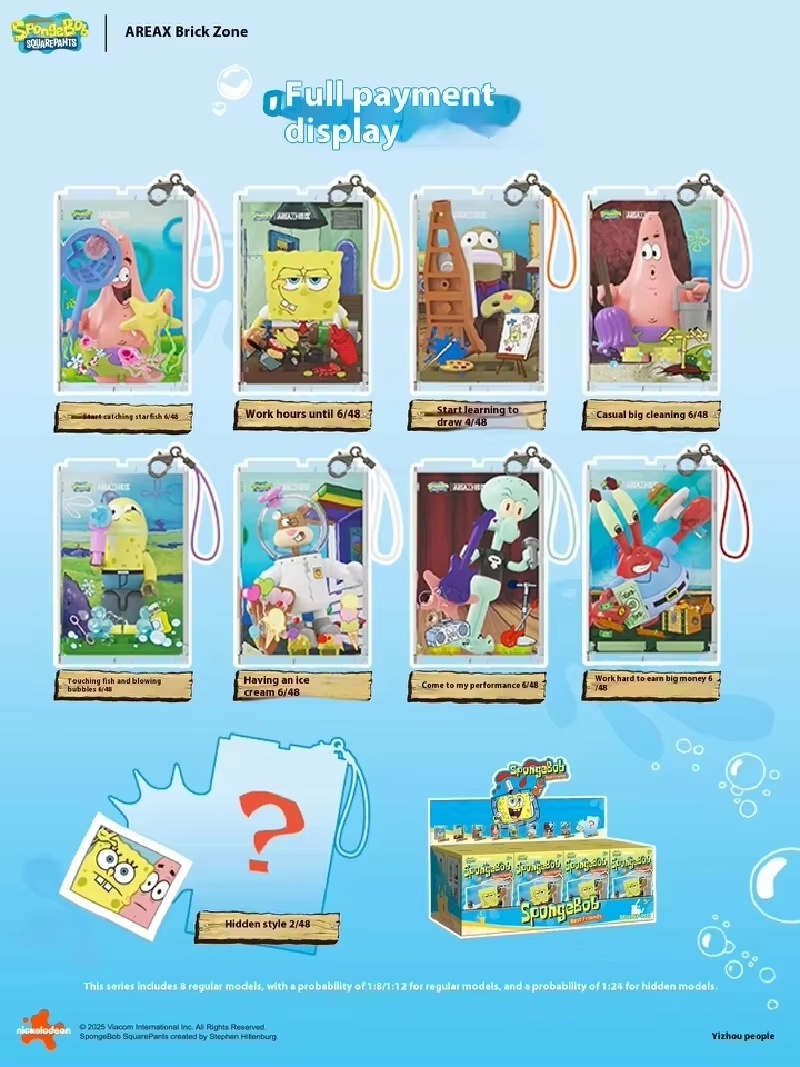 AREAX Authentique Bob l'éponge - Building Block Mini avis et prix