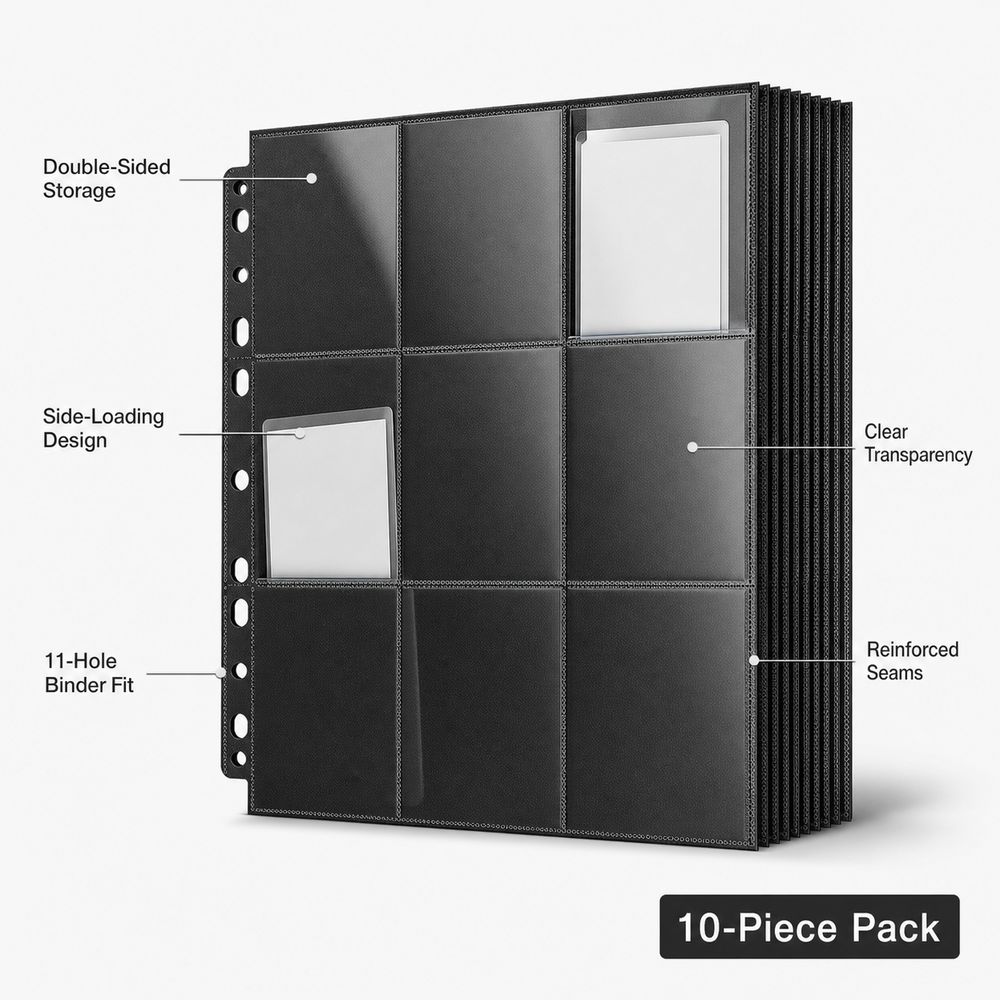 10 pages de rechargement pour  - Trading Card Binder avis et prix