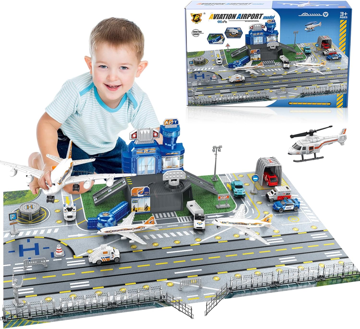 Ensemble de jouets sur le thèm - Model Airplane Plastic avis et prix
