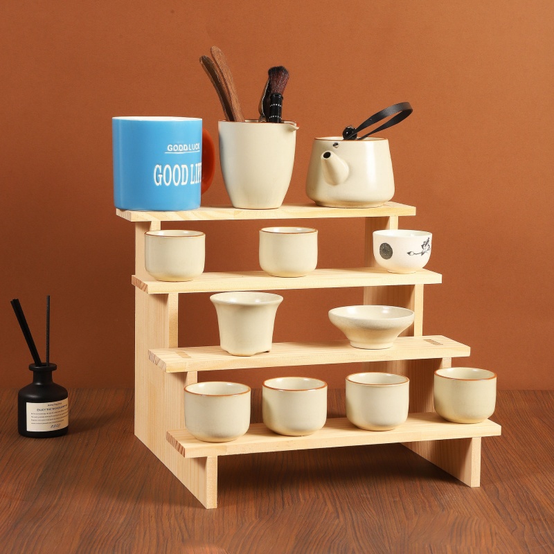 Présentoir en bois pour desser - Display Risers Set avis et prix