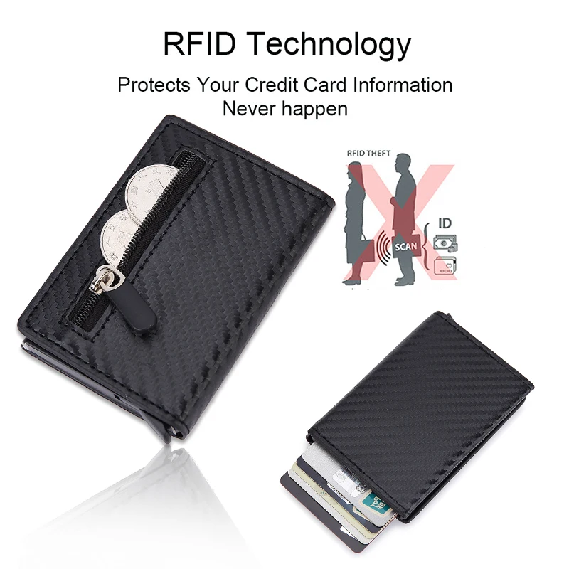 Portefeuille anti-RFID avec bl - Card Top Loader avis et prix