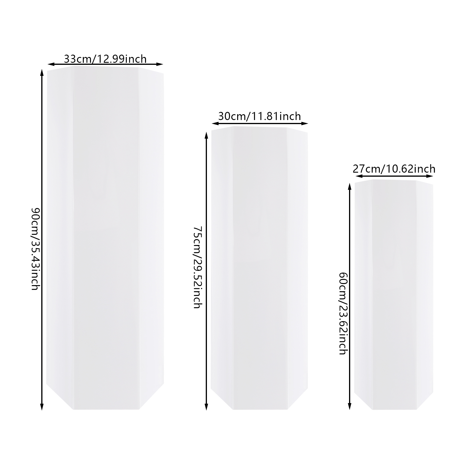 Ensemble de 3 supports d'expos - Display Risers Set avis et prix