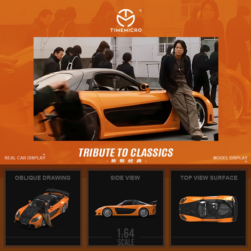 TimeMicro-TM 1/64 Fast and Fur - Die Cast Car 1 64 avis et prix