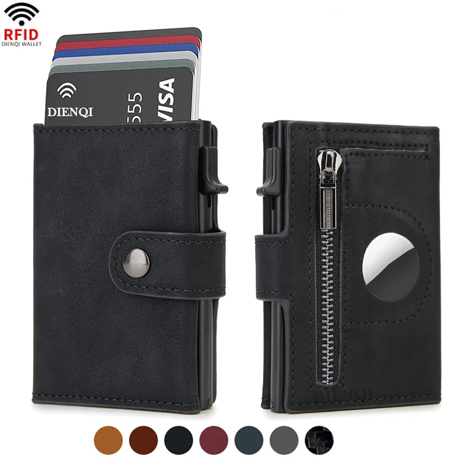 Rfid cuir Airtag hommes portef - Card Top Loader avis et prix