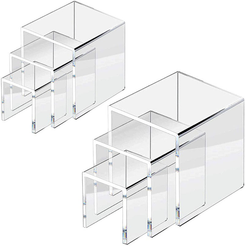 Lot de 6 présentoirs en acryli - Display Risers Set avis et prix